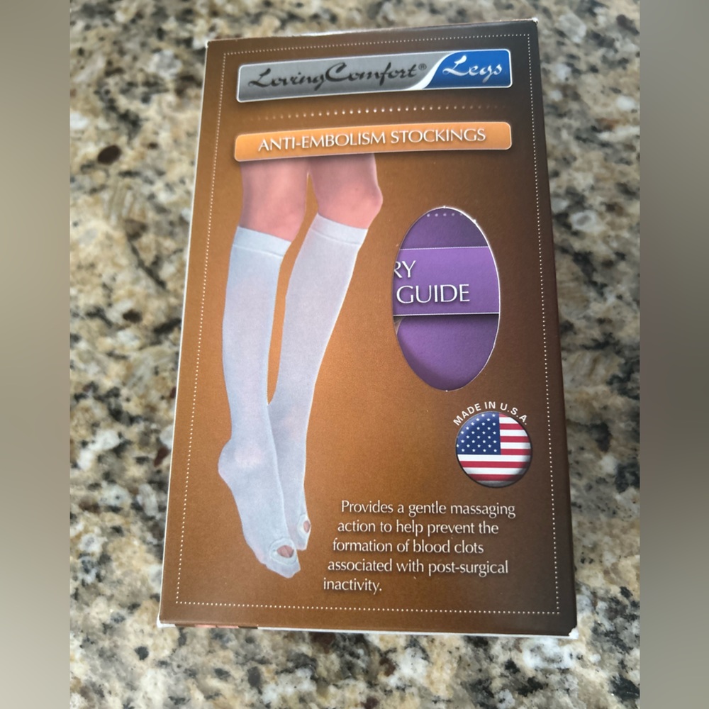NWT Loving Comfort Anti Embolism socks